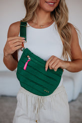 All I Need Belt Bag - Emerald