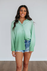 Brindi Striped Button Down