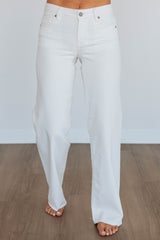 Logan Hidden Jeans - Ivory