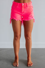 Charleigh Risen Shorts - Hot Pink