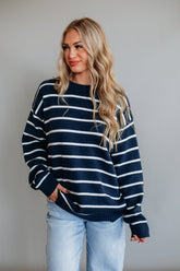 Yasmeen Striped Sweater