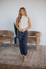 Drea Mica Joggers - Vintage Black