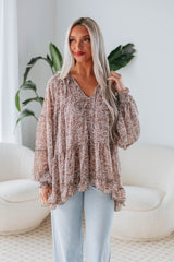 Ember Floral Top