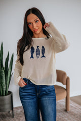Coastal Catch Sweater