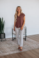 Kym Button Down Blouse