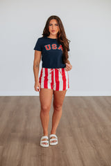 Patriotic Vibes Only Top