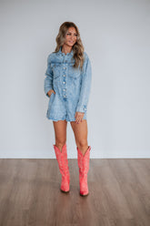 Bennington Denim Romper