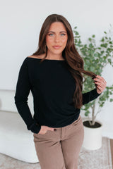 Lona Ribbed Sweater - Black