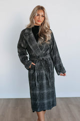 Holloway Plaid Coat