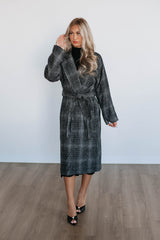 Holloway Plaid Coat