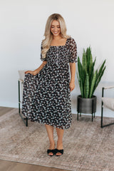 Fauna Floral Midi Dress