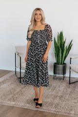 Fauna Floral Midi Dress