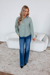 Edison Striped Button Down