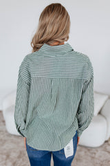 Edison Striped Button Down