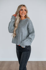 Kassi Cardigan - Heather Grey