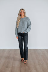 Kassi Cardigan - Heather Grey