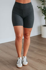 Kaylor Biker Shorts - Charcoal