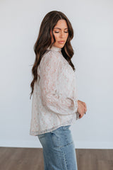 Marcia Floral Lace Top