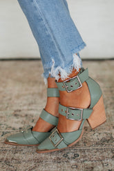 Proving My Point Heels - Sage