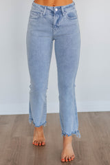 Roxanne Mica Jeans - Steel Blue