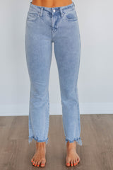 Roxanne Mica Jeans - Steel Blue