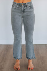 Roxanne Mica Jeans - Charcoal