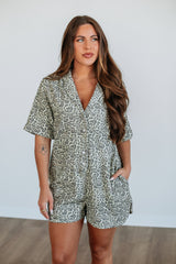 Roz Leopard Romper