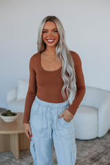 Shayla Basic Top - Caramel
