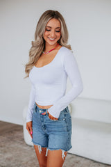 Shayla Basic Top - Ivory