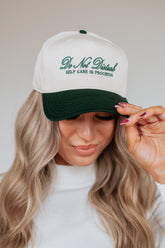 Do Not Disturb Trucker Hat - Forest Green