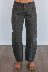 Sammie Hidden Jeans - Dark Cheetah