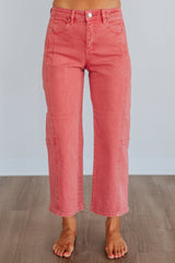 Milan Risen Jeans - Brick