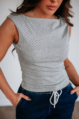 Cait Polka Dot Top