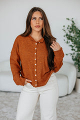 Brooke Cardigan - Rust