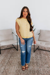 Camry Striped Cardigan Top - Sunshine Mix