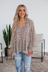 Ember Floral Top