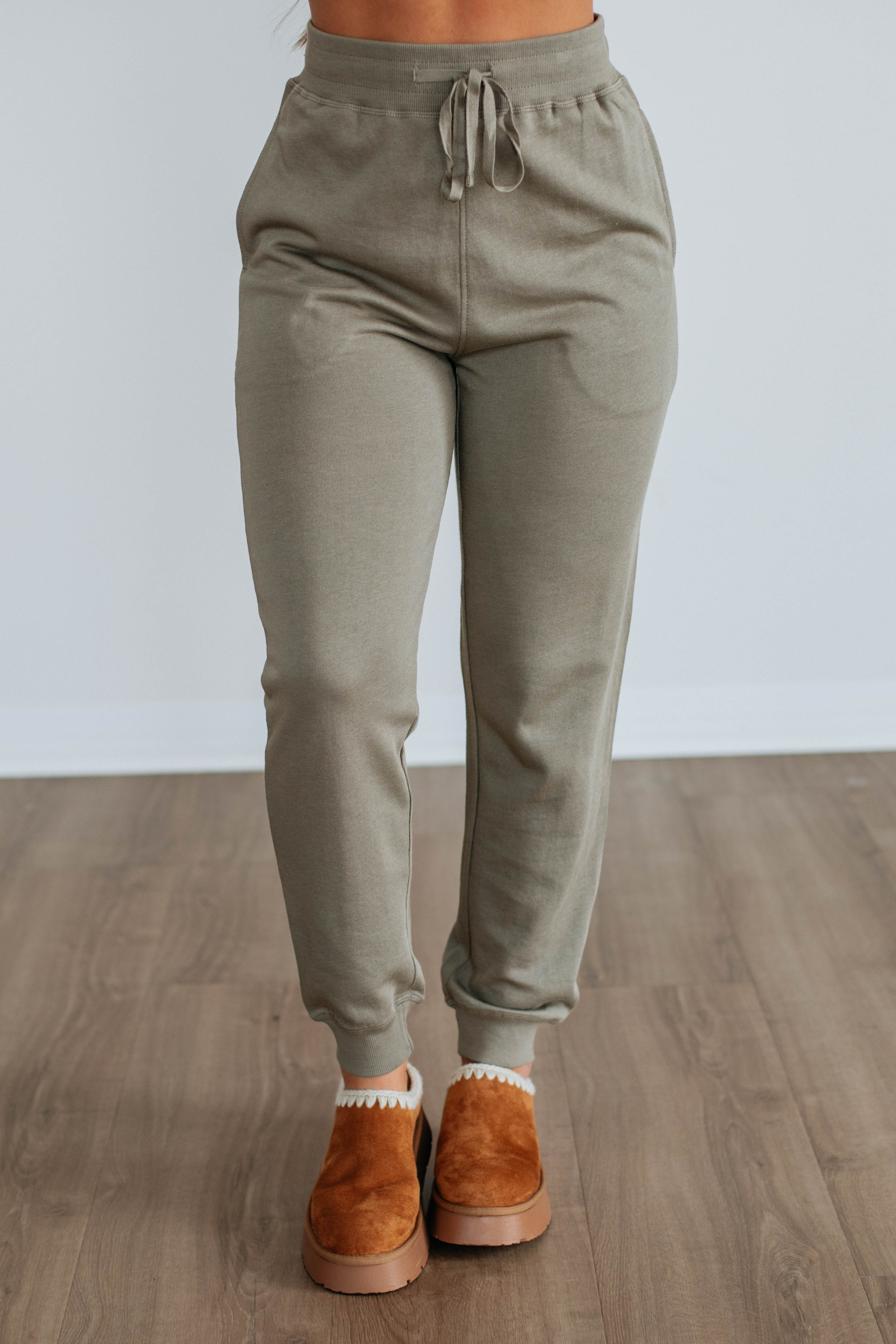 Merritt Lounge Joggers - Moss