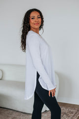 Jardin Long Sleeve Top - Ivory