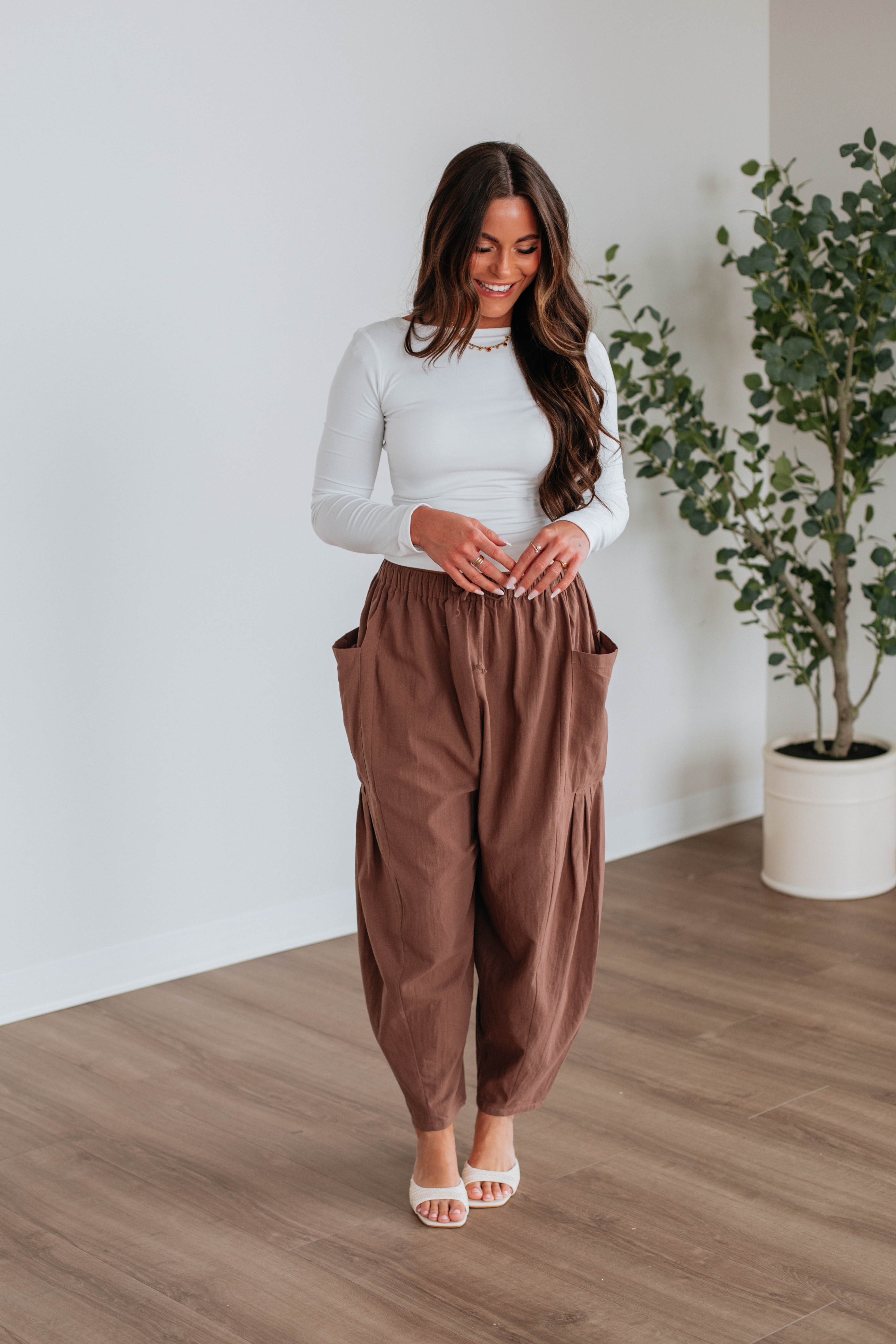 Adeera Pants - Mocha