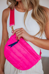 All I Need Belt Bag - Fuchsia