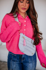 All I Need Belt Bag - Light Grey