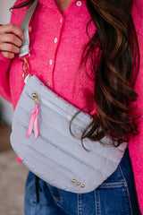 All I Need Belt Bag - Light Grey