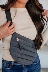 All I Need Belt Bag - Smoke