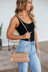 Aurelia Crossbody Bag - Nude