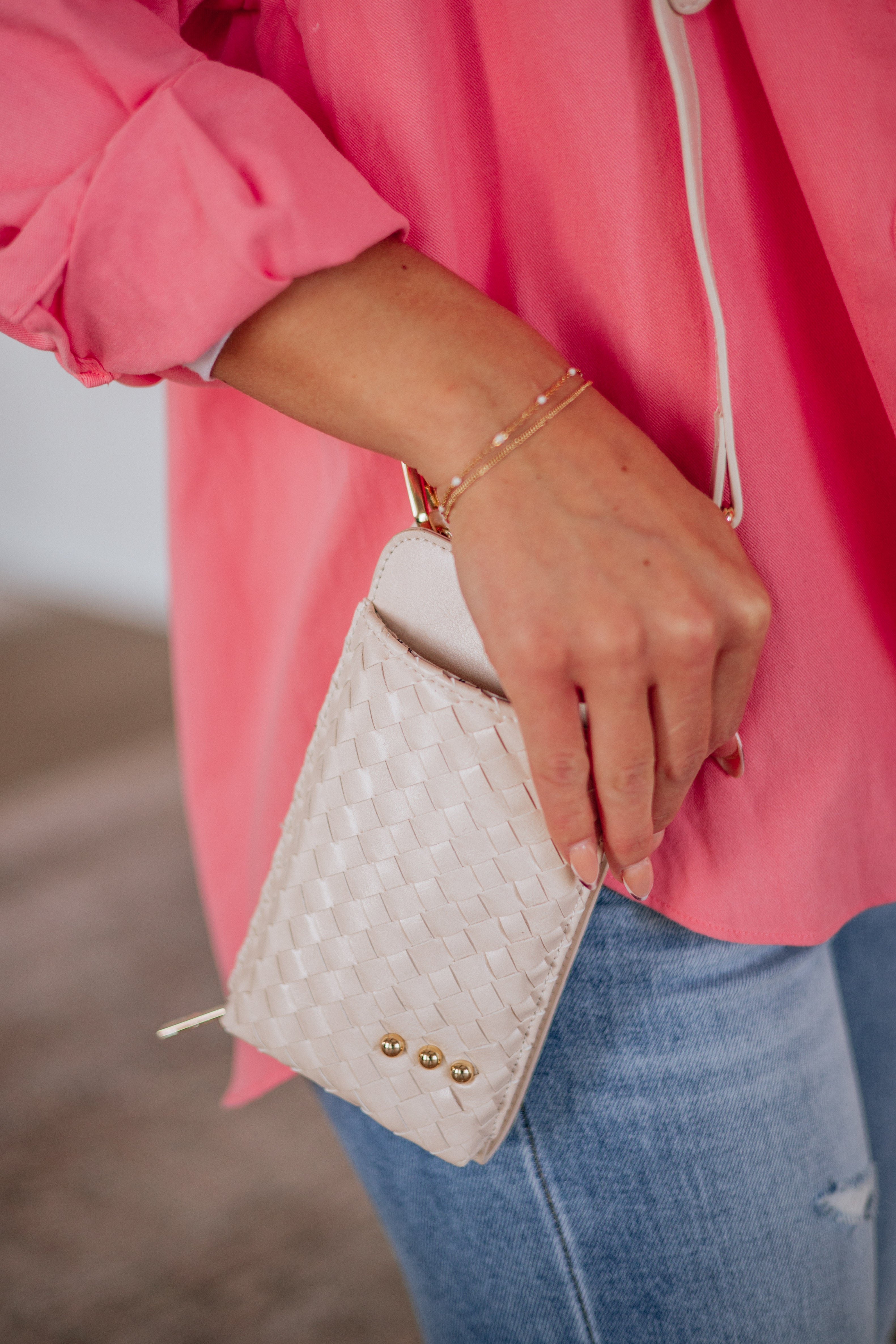 Khailey Double Duty Bag - Cream