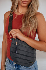 All I Need Belt Bag - Smoke