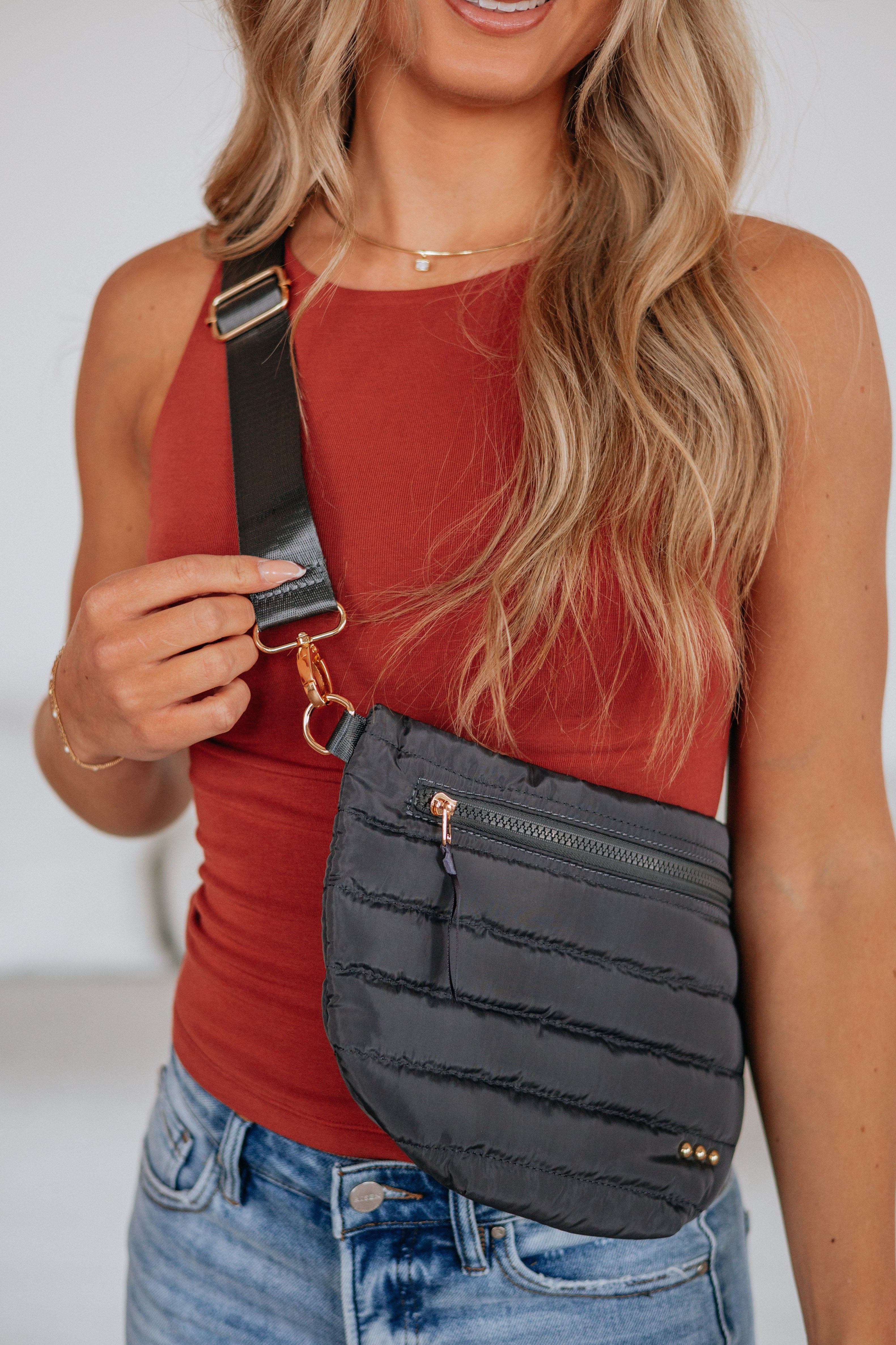 All I Need Belt Bag - Smoke