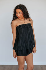 Beaux Romper - Black