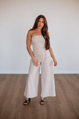 Bryanna Striped Jumpsuit