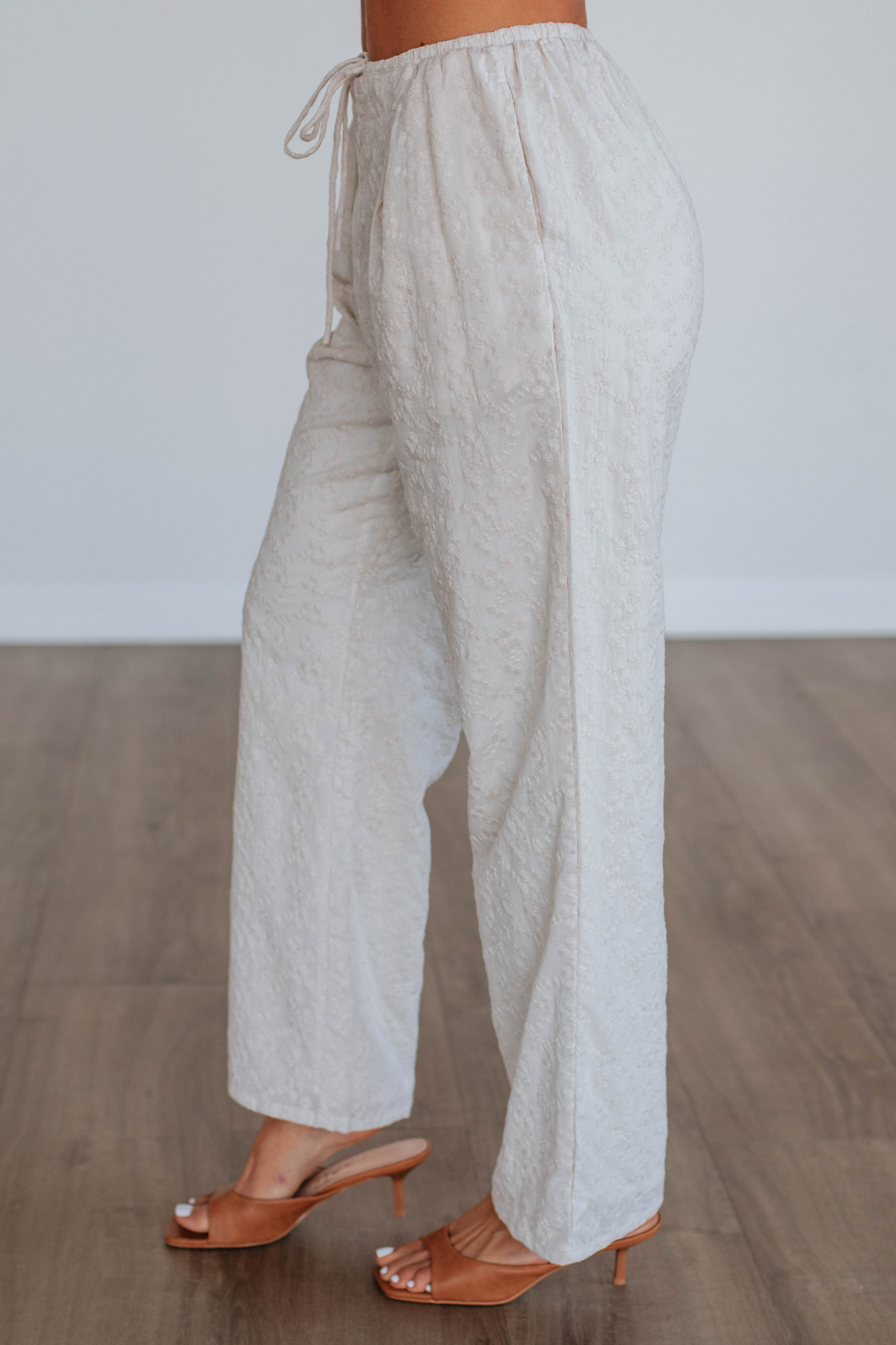 Stanna Eyelet Pants